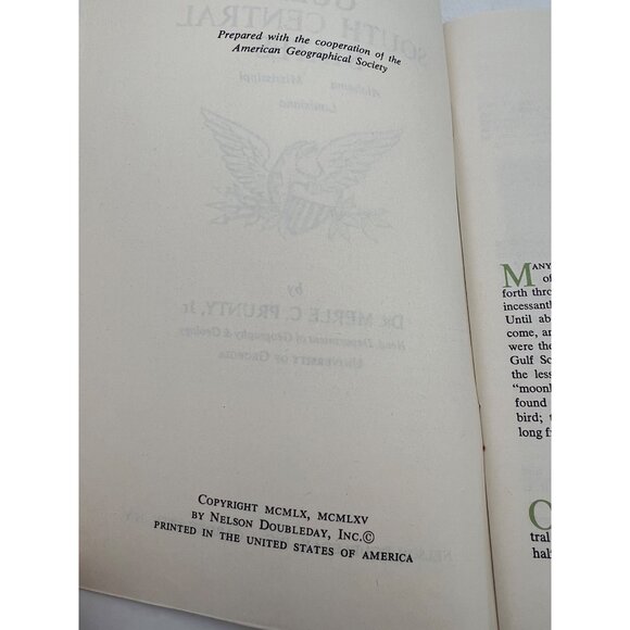 American Geographical Society Gulf South Central States Book Know Your America - Picture 4 of 8